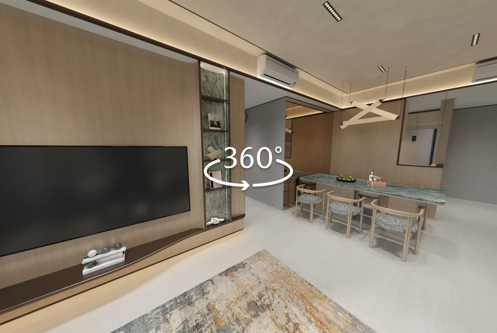 3-bedroom Premium + Study interior, Type CPS1